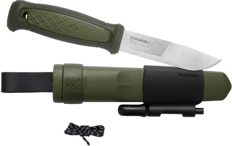 MORAKNIV Nôž s pevnou čepeľou Kansbol w/ Survival Kit (S) - green (NZ-KSK-SS-82)