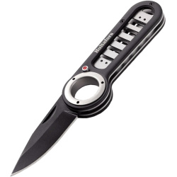 HULTAFORS Zatvárací nôž OKF Outdoor Knife Black - black