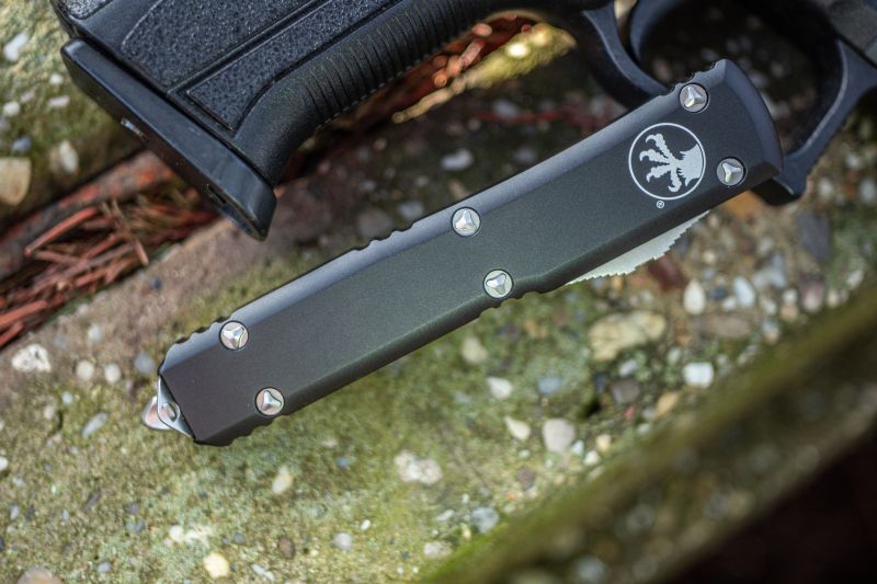 MICROTECH Zatvárací nôž Ultratech S/E Satin Standard