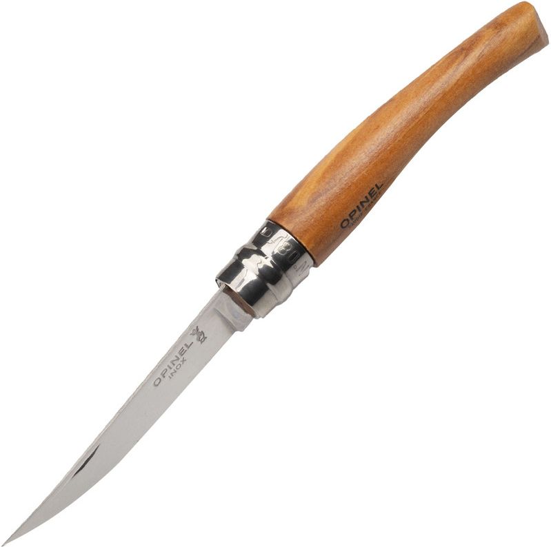 OPINEL Zatvárací nôž N08 Inox filet - oliva