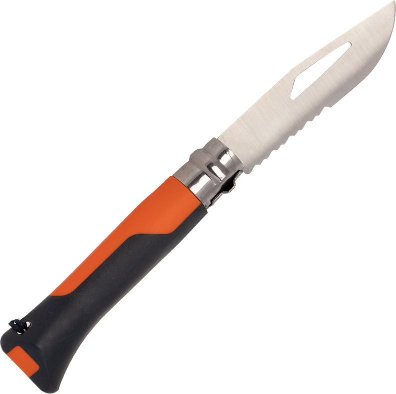 OPINEL Zatvárací nôž N08 Inox Outdoor - oranžová/čierna