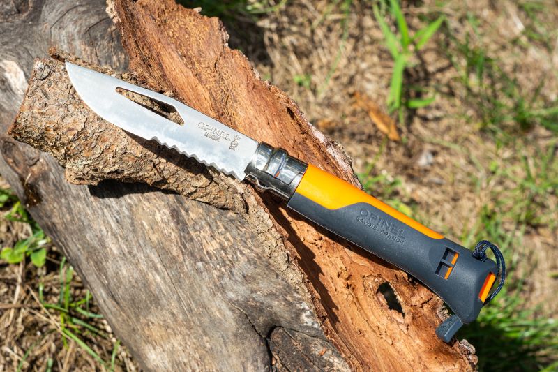 OPINEL Zatvárací nôž N08 Inox Outdoor - oranžová/čierna