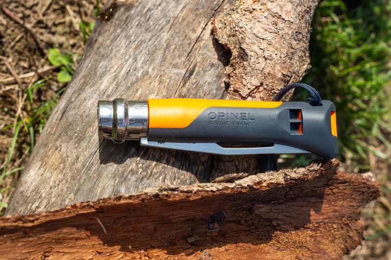 OPINEL Zatvárací nôž N08 Inox Outdoor - oranžová/čierna