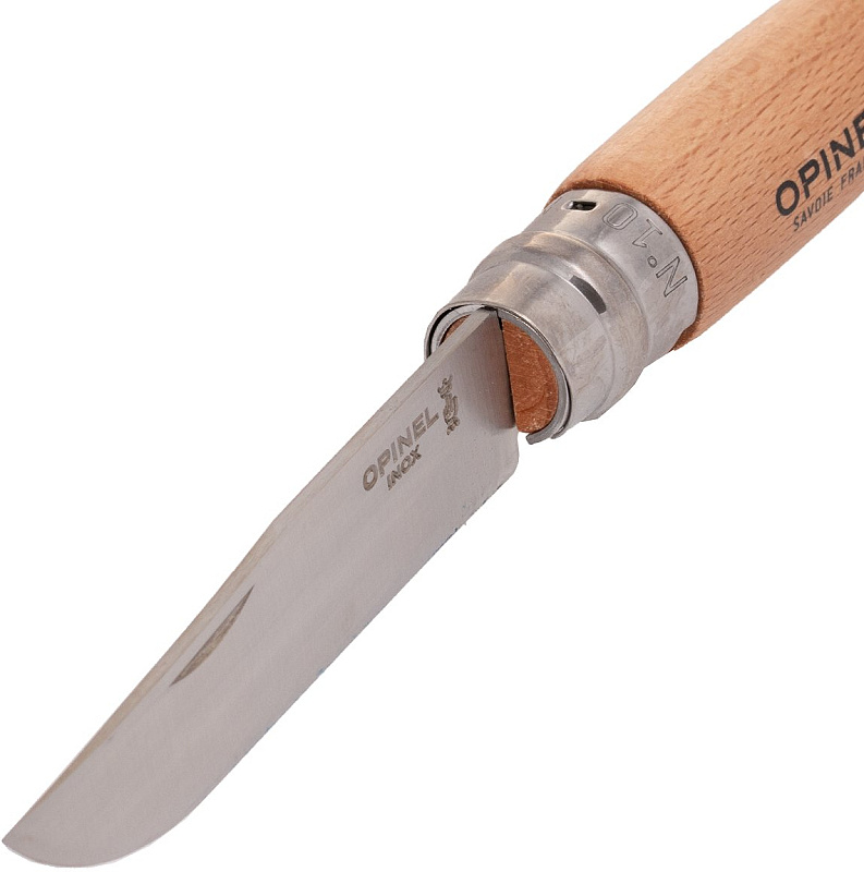 OPINEL Zatvárací nôž N°10 Inox VRI - buk