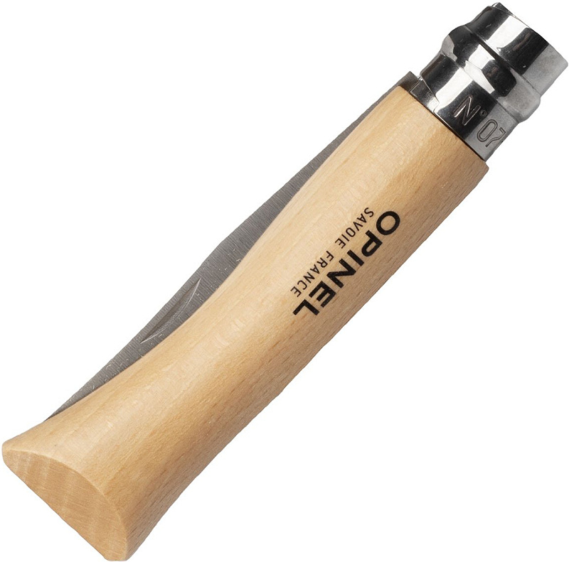 OPINEL Zatvárací nôž N°07 Inox VRI - drevo