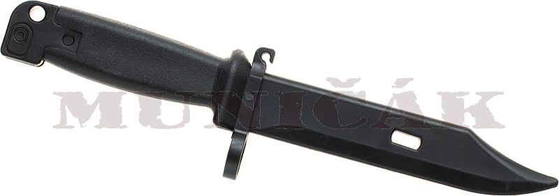 PIRATE ARMS Tréningový nôž AK74 Bayonet - čierny (30601)