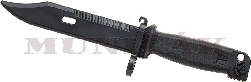 PIRATE ARMS Tréningový nôž AK74 Bayonet - čierny (30601)