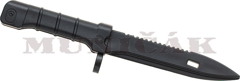 PIRATE ARMS Tréningový nôž AKM Bayonet - čierny (30602)