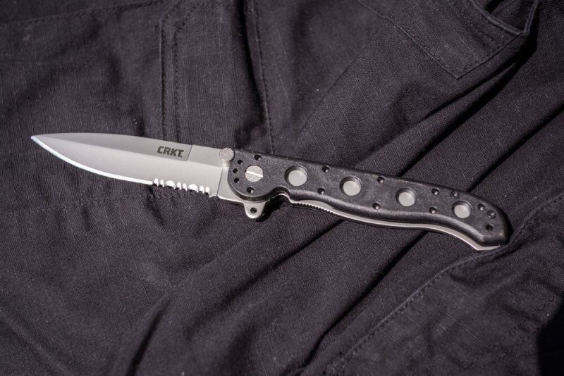 CRKT Zatvárací nôž M16-13Z Zytel Medium Spear, zúbkovaný (CR13Z)