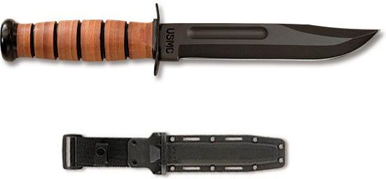 KA-BAR Nôž s pevnou čepeľou USMC Fighting Knife (KA5017)