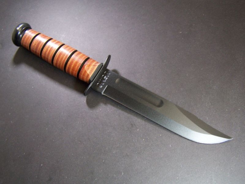 KA-BAR Nôž s pevnou čepeľou USMC Fighting Knife (KA5017)