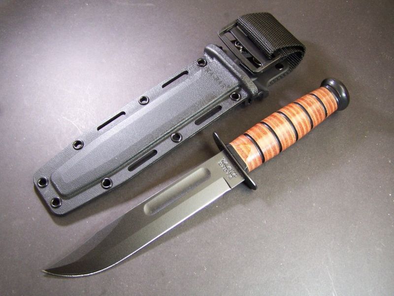 KA-BAR Nôž s pevnou čepeľou USMC Fighting Knife (KA5017)