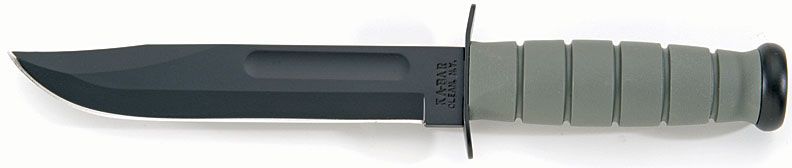 KA-BAR Nôž s pevnou čepeľou Fighting Knife - foliage green (KA5011)