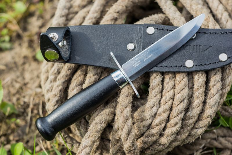 MORAKNIV Nôž s pevnou čepeľou Scout 39 Safe - čierny (NZ-S9S-SS-01)