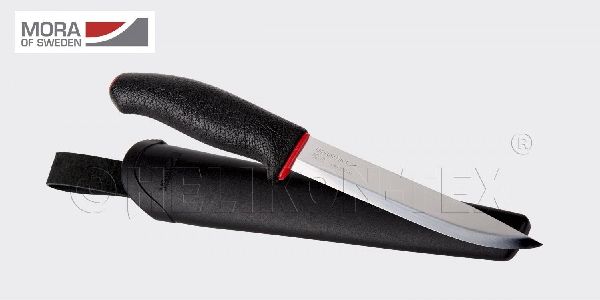 MORAKNIV Nôž s pevnou čepeľou Allround 731 - Carbon Steel - čierny (NZ-731-CS-01)