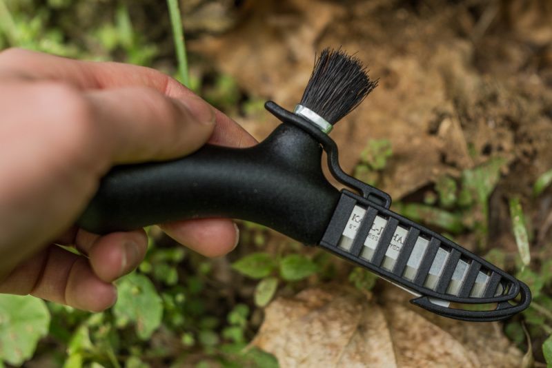 MORAKNIV Nôž s pevnou čepeľou Karl-Johan Mushroom Knife - čierny (NZ-KJM-SS-01)