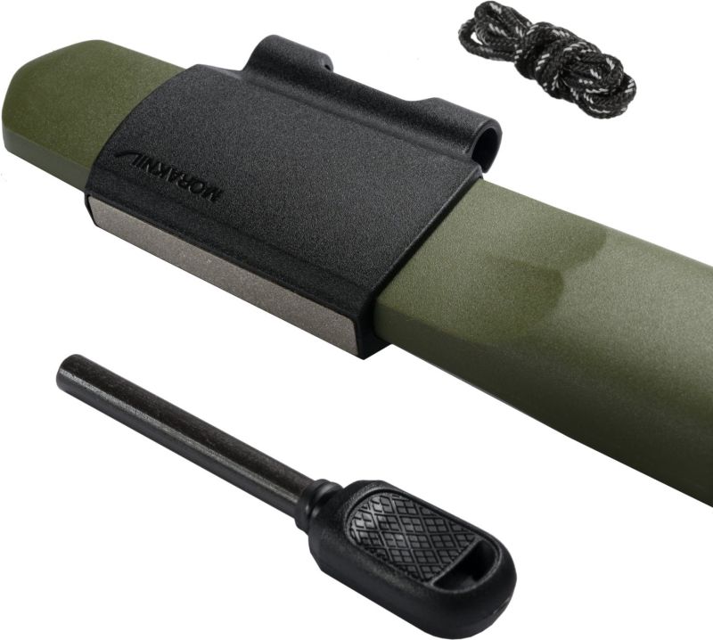 MORAKNIV Nôž s pevnou čepeľou Kansbol w/ Survival Kit (S) - green (NZ-KSK-SS-82)