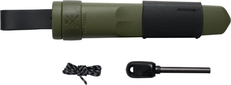 MORAKNIV Nôž s pevnou čepeľou Kansbol w/ Survival Kit (S) - green (NZ-KSK-SS-82)