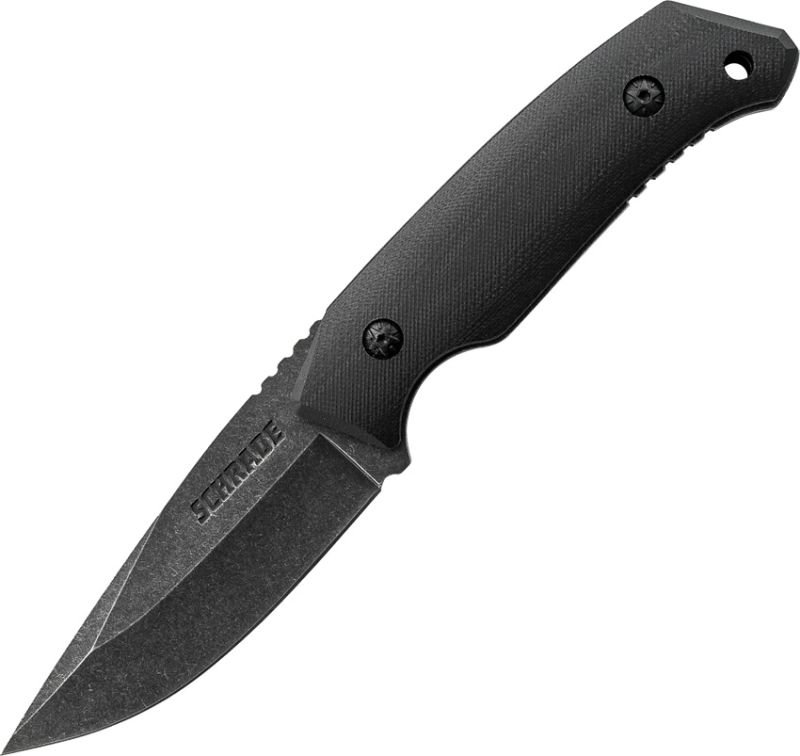 SCHRADE Nôž s pevnou čepeľou Tactical Drop Point 21,6 - čierny (SCHF13)