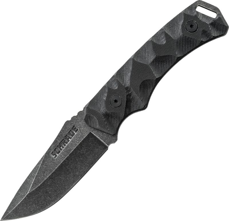 SCHRADE Nôž s pevnou čepeľou Tactical Drop Point 20,3 - čierny (SCHF14)