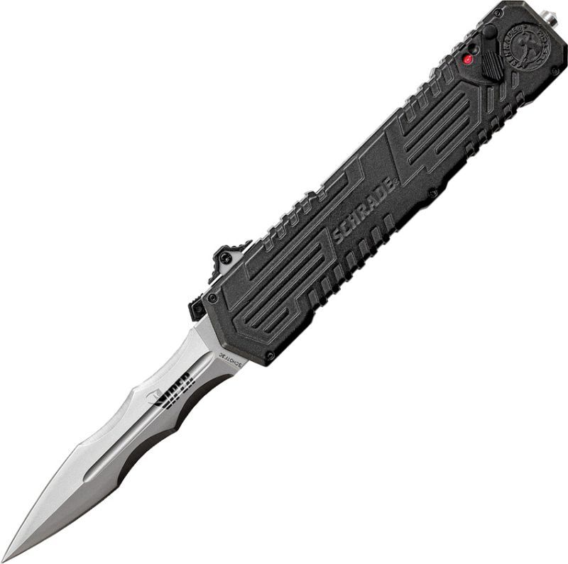 SCHRADE Zatvárací nôž Viper 3rd Gen OTF Assist - šedý (SCHOTF3C)