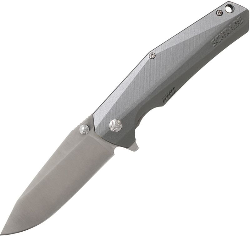 SCHRADE Zatvárací nôž Linerlock 20,9 - šedý (SCH306CP)