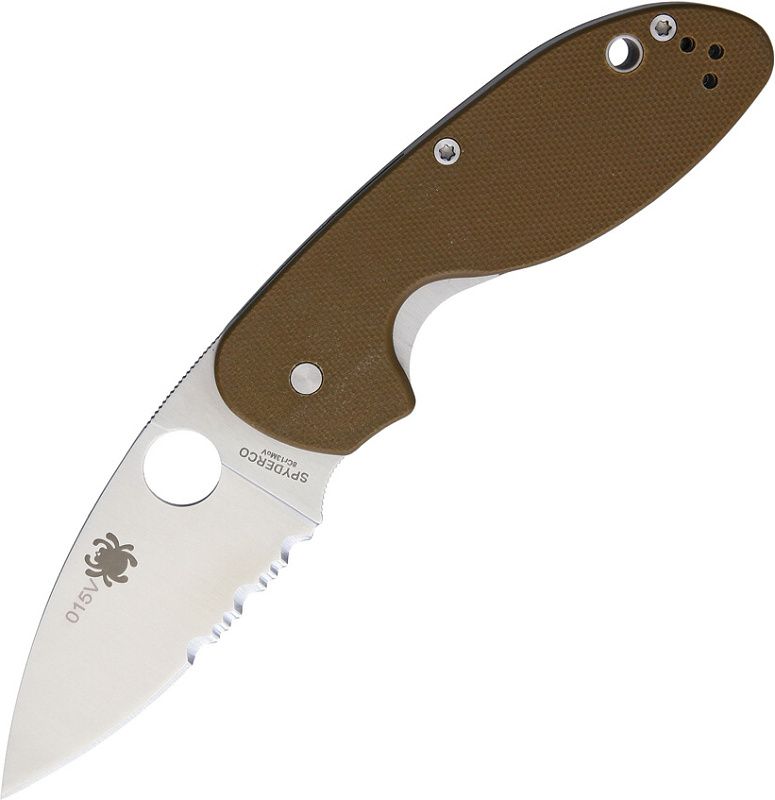 SPYDERCO Zatvárací nôž Efficient Linerlock - hnedý (SC216GPSBN)