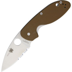 SPYDERCO Zatvárací nôž Efficient Linerlock - hnedý (SC216GPSBN)