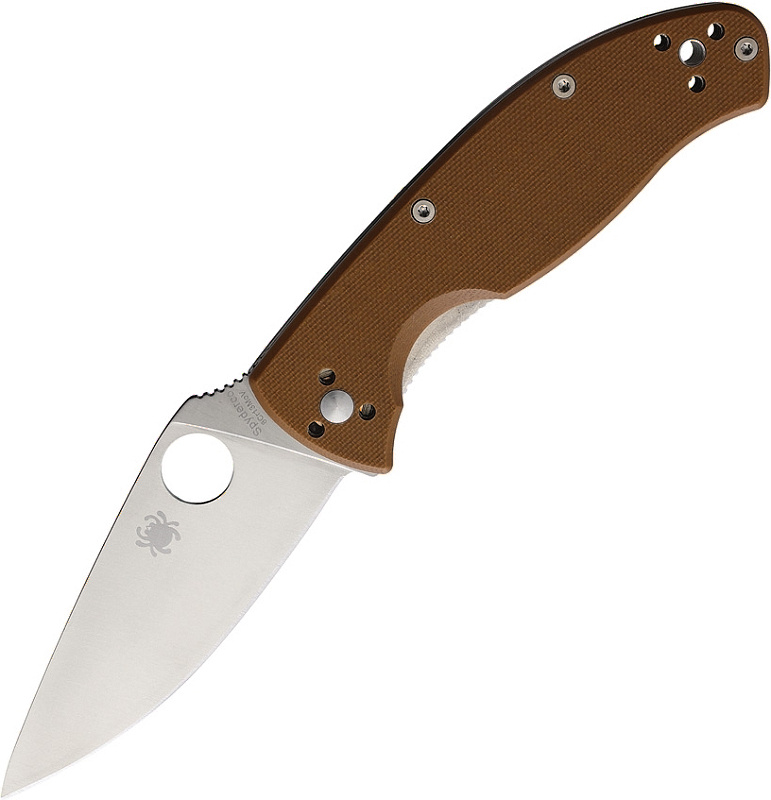 SPYDERCO Zatvárací nôž Tenacious Linerlock Brown (SC122GPBN)