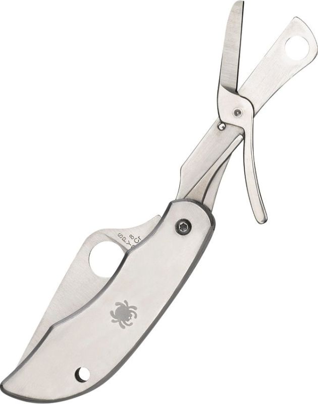 SPYDERCO Zatvárací nôž ClipiTool Scissors - grey (SC169P)