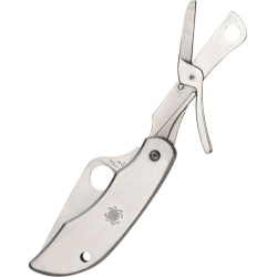 SPYDERCO Zatvárací nôž ClipiTool Scissors - grey (SC169P)
