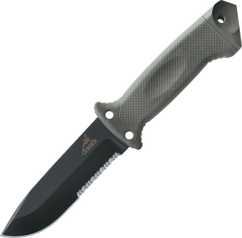 GERBER Nôž s pevnou čepeľou Gerber LMF II Infantry Green Partially Serrated (G1626)