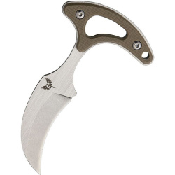 COMBAT READY Nôž s pevnou čepeľou Neck Knife Black - tan (CBR369)