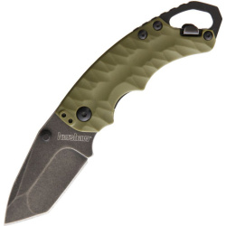 KERSHAW Zatvárací nôž Shuffle II Olive Linerlock (KS8750TOLBL)