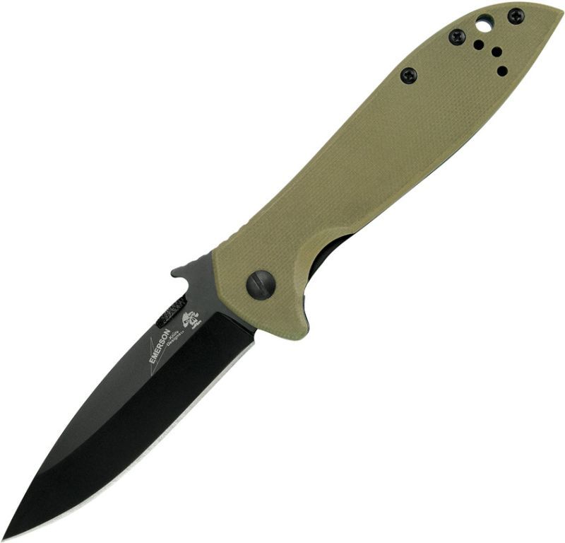 KERSHAW Zatvárací nôž Emerson CQC-4K Framelock (KS6054BRNBL)