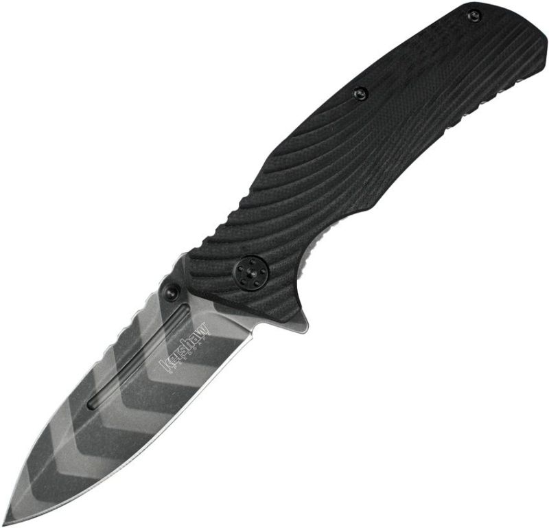 KERSHAW Zatvárací nôž Trace Linerlock A/O Grey/Black - black (KS1311TSX)