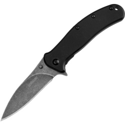 KERSHAW Zatvárací nôž Zing Linerlock A/O BlackWash - black (KS1730BWH3X)