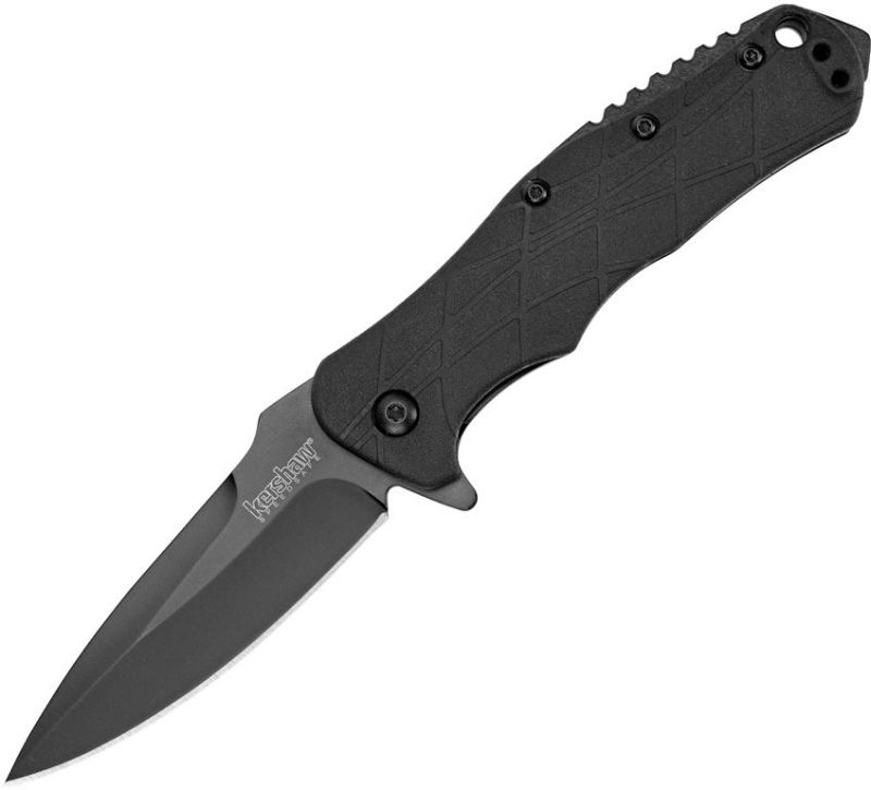 KERSHAW Zatvárací nôž RJ Tactical Linerlock A/O Black - black (KS1987)