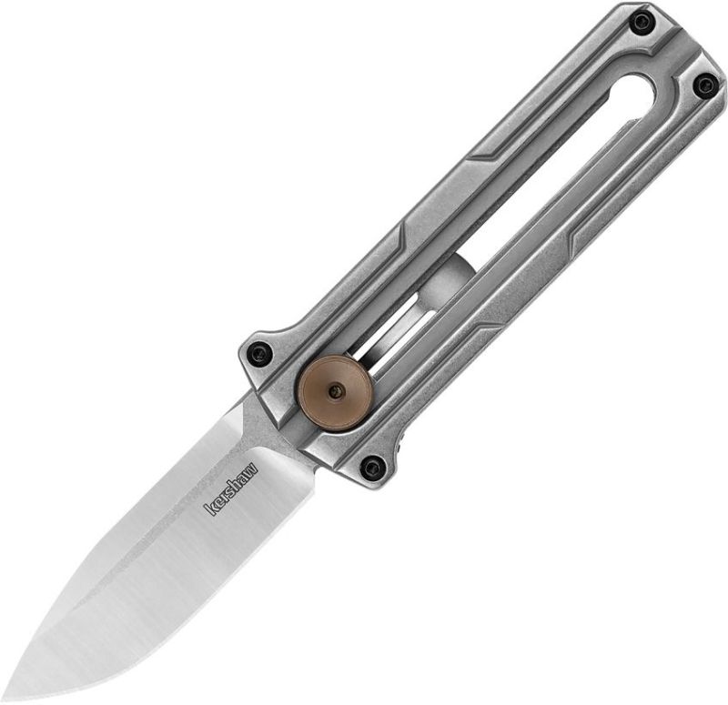 KERSHAW Zatvárací nôž Cybernet Sliding ButtonLock - grey (KS2046)