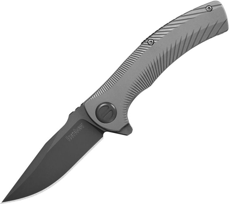 KERSHAW Zatvárací nôž Seguin Framelock A/O Grey - grey (KS3490X)
