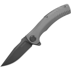 KERSHAW Zatvárací nôž Seguin Framelock A/O Grey - grey (KS3490X)