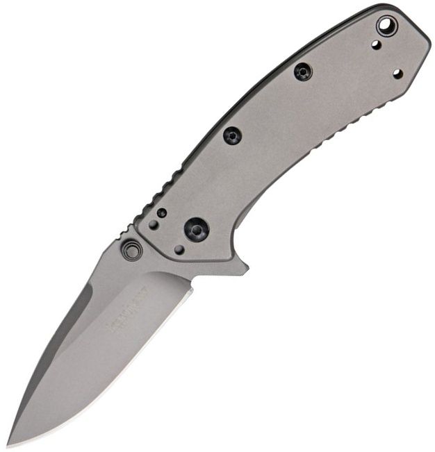 KERSHAW Zatvárací nôž Cryo Hinderer A/O - titán (KS1555TI)