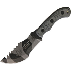 TOPS Nôž s pevnou čepeľou Mini Tom Brown Tracker Camo - šedý (TPTBT040CAMO)