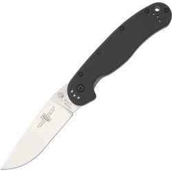 ONTARIO Zatvárací nôž RAT-1 Linerlock - satén/čierny (ON8848)