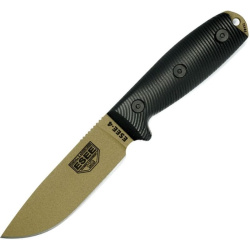 ESEE Nôž s pevnou čepeľou Model 4 3D Fixed Blade DE - čierny (ES4PDE001)