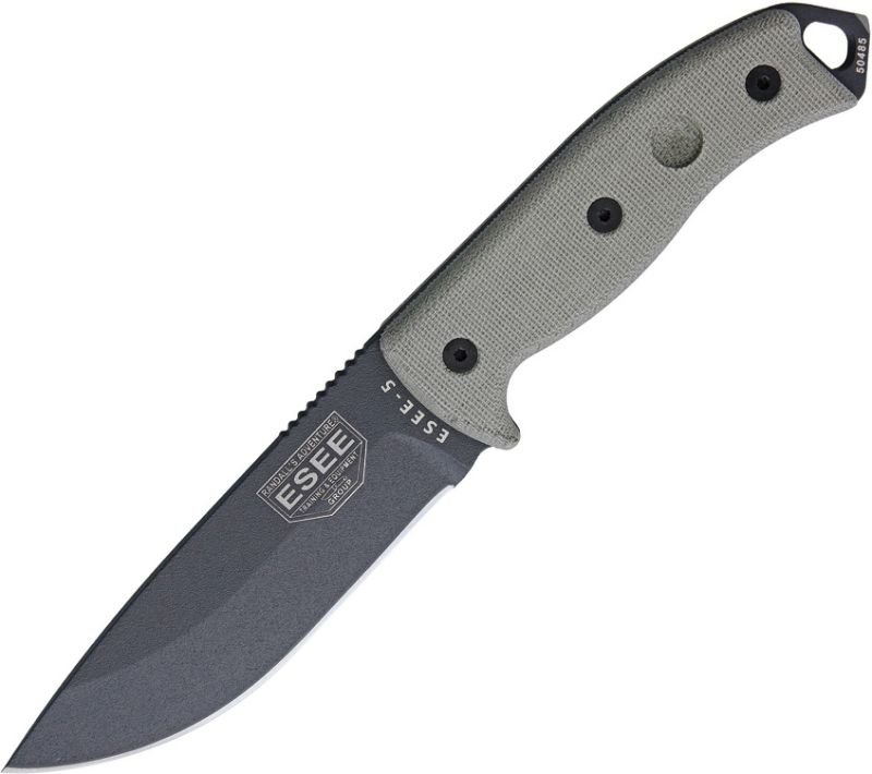 ESEE Nôž s pevnou čepeľou Model 5 Tactical - šedý (ES5PTG)