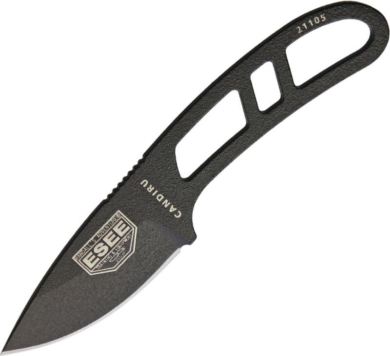 ESEE Nôž s pevnou čepeľou Candiru Series 13 - čierny (ESCANB)