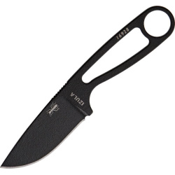 ESEE Nôž s pevnou čepeľou Izula Black, Kit (RCIBK)