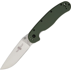 ONTARIO Zatvárací nôž RAT-1 Linerlock - satén/OD Green (ON8848OD)