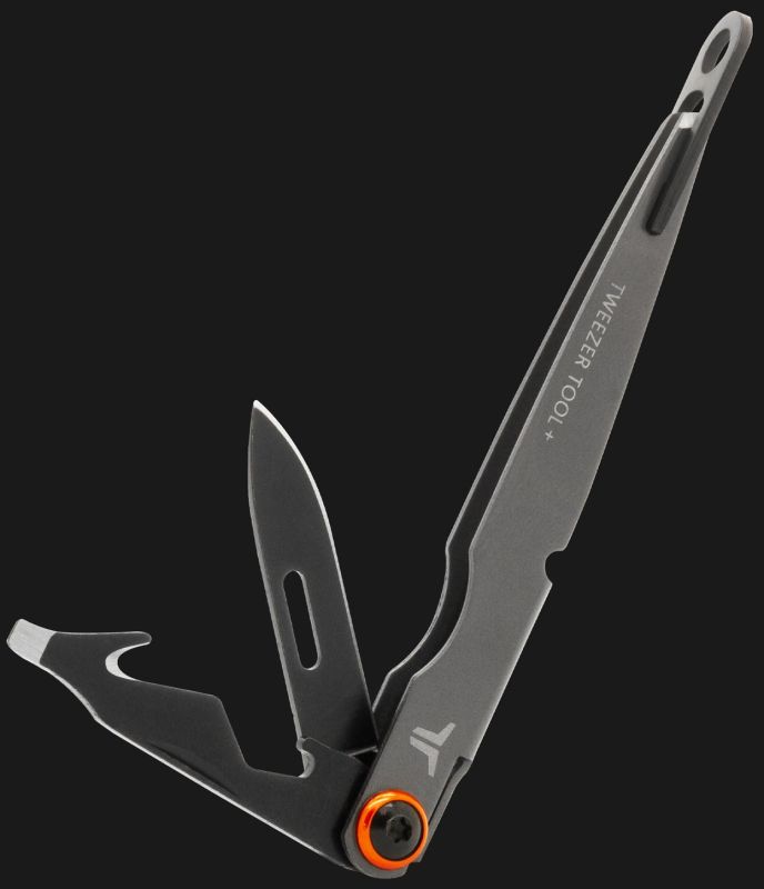TRUE UTILITY Zatvárací nôž Tweezer Tool Plus - grey (TRU-TOL-0036-G)